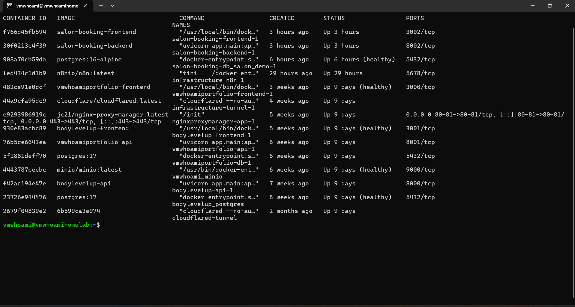 Self-Hosted Production Stack